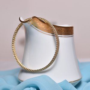 Tiffany & Co. 18K Y Gold Somerset Mesh Thin Bangle